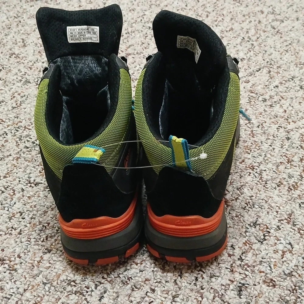 Clarks Men’s Outride Mesh GTX Leather Hiking Shoe 12M EUC